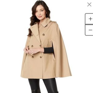 Jcrew trench poncho xxs